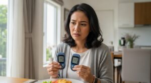 Wanita bingung melihat gula darah normal pagi tapi naik siang Semarang